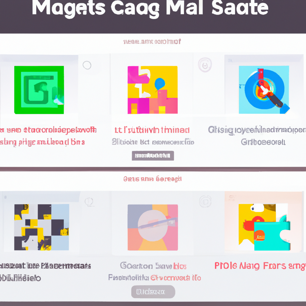 Grid of microgame thumbnail screens
